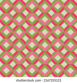 Abstract geometric green and pink pattern design,abstract colorful bacgruond,Vector illustration