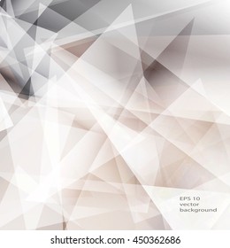 Fondo gris geométrico abstracto. Ilustración del vector