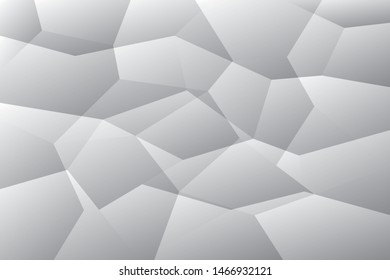 Abstract geometric grey color background, vector illustration