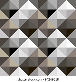 Abstract geometric grey seamless background