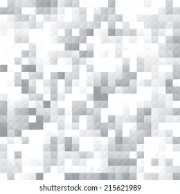 Abstract geometric grey & white background with triangle shapes