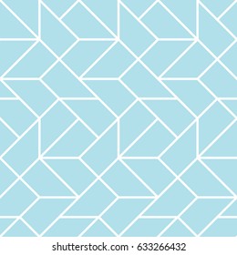 abstract geometric grid art deco vector pattern