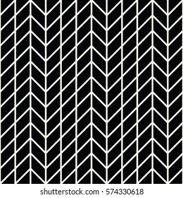 Abstract geometric grid. Black and white minimal graphic design print pattern