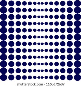 Abstract geometric grid polka dot pattern.