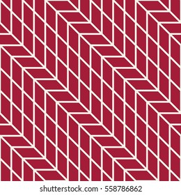 Abstract geometric grid. Red minimal graphic design print pattern
