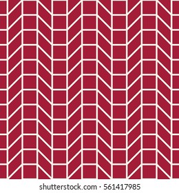 Abstract geometric grid. Red minimal graphic design print pattern