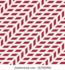 Abstract geometric grid. Red minimal graphic design print pattern