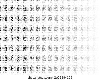 Abstract geometric halftone background with squares