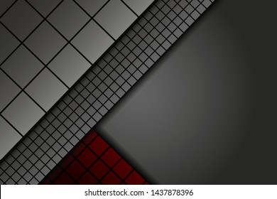abstract geometric halftone background, technological, architectural pattern