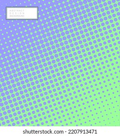 Resumen del degradado de color de patrón de medio tono geométrico vectorial 