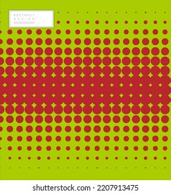 Resumen del degradado de color de patrón de medio tono geométrico vectorial 