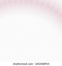 Abstract geometric halftone square pattern background - vector graphic design