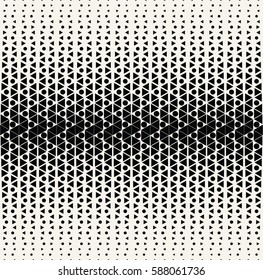 abstract geometric halftone triangle gradient pattern background