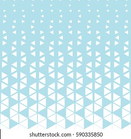 abstract geometric halftone triangle gradient pattern background