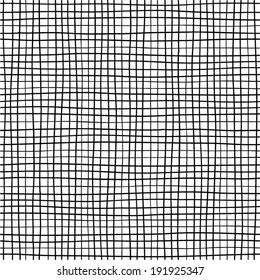Abstract geometric hand drawn seamless pattern. 