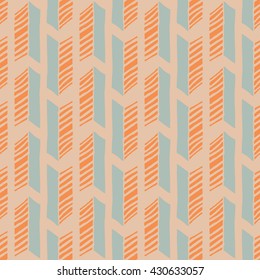 Abstract geometric hand drawn seamless pattern.
