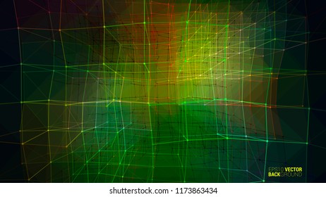 Abstract geometric haos