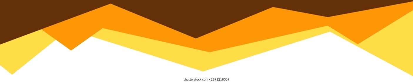 Abstract Geometric Header Border Isolated Background