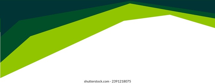 Abstract Geometric Header Border Isolated Background