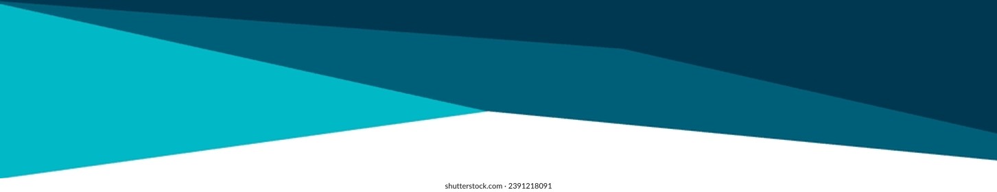 Abstract Geometric Header Border Isolated Background