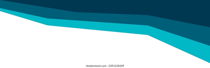 Abstract Geometric Header Border Isolated Background