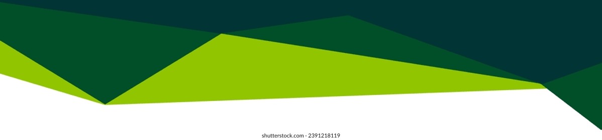 Abstract Geometric Header Border Isolated Background