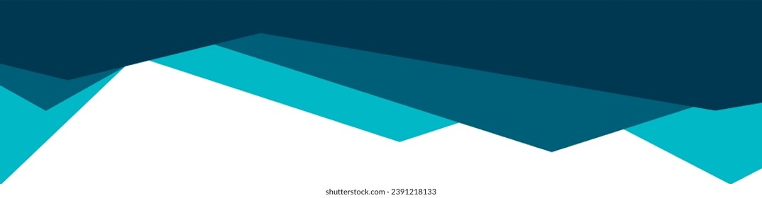 Abstract Geometric Header Border Isolated Background