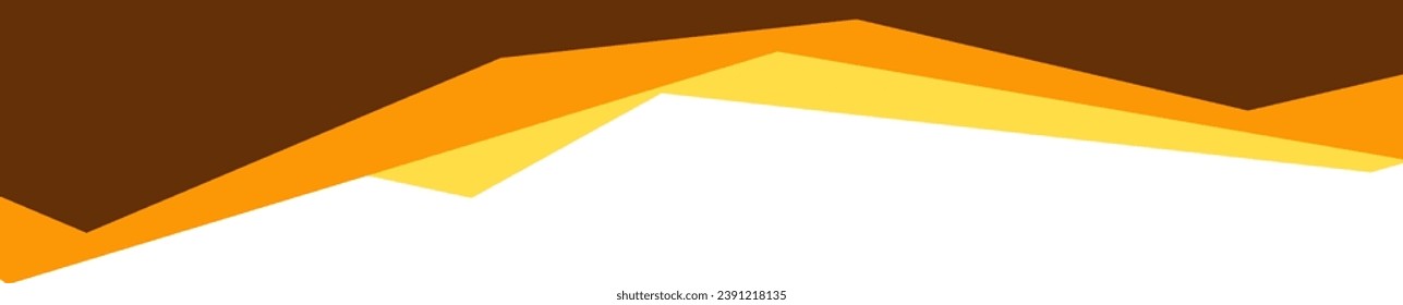 Abstract Geometric Header Border Isolated Background