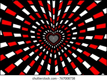 Abstract geometric heart background pattern.Beam of heart.- Illustration
Heart Shape, Internet, Web Page, Banner - Sign, Conceptual Symbol