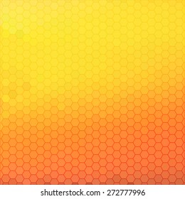 abstract geometric hexagon background