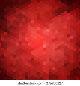 abstract geometric hexagon background