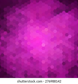 abstract geometric hexagon background