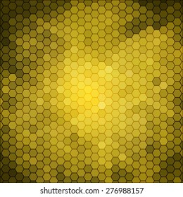 abstract geometric hexagon background