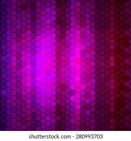 abstract geometric hexagon background