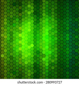 abstract geometric hexagon background