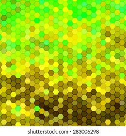 abstract geometric hexagon background