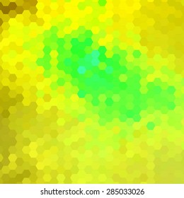 abstract geometric hexagon background
