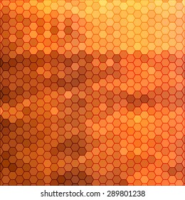 abstract geometric hexagon background