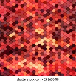 abstract geometric hexagon background