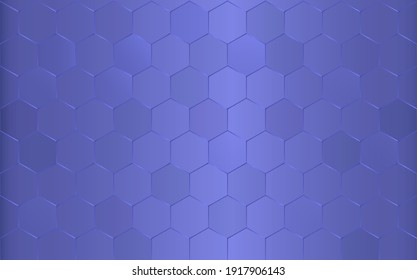 Abstract geometric hexagon background. Modern stylish texture. Polygonal pattern. Vector illustration.