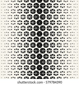 abstract geometric hexagon halftone gradient pattern background