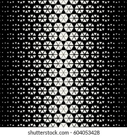 abstract geometric hexagon halftone gradient pattern background