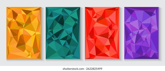 abstract geometric hexagon poster, cover, flayer, with black, white gray. gold, purple, and dark red. polygon background with copy space. Creative trendy color templates. Simple flat banner design.
