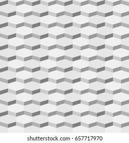 Abstract geometric hexagon seamless pattern background, Vector illustration eps10 with swatches
