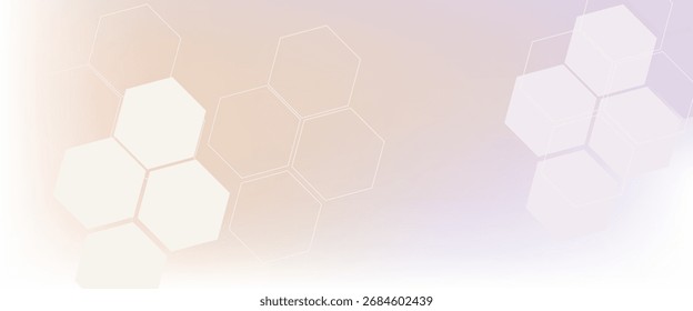 Abstractas geométrico hexágono forma tecnología digital de alta tecnología de fondo de concepto con concepto de ciencia. Espacio para el texto

