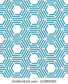 abstract geometric hexagon unique graphic pattern background