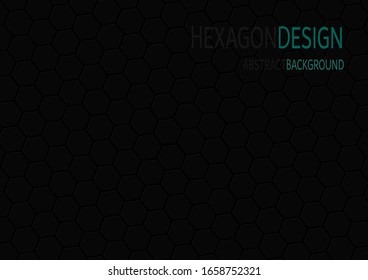 Abstrakter, geometrischer, sechseckiger Hintergrund. Grunge-Oberfläche, 3D-Rendering