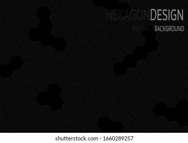 Abstract geometric hexagonal background. Grunge surface, 3d rendering