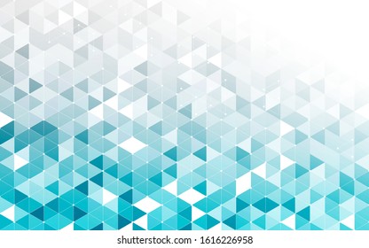 Abstract geometric hexagonal background vector illustration