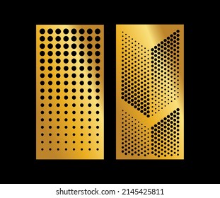 Abstract geometric hexagonal graphic design print circle pattern. Seamless geometric cubes pattern.